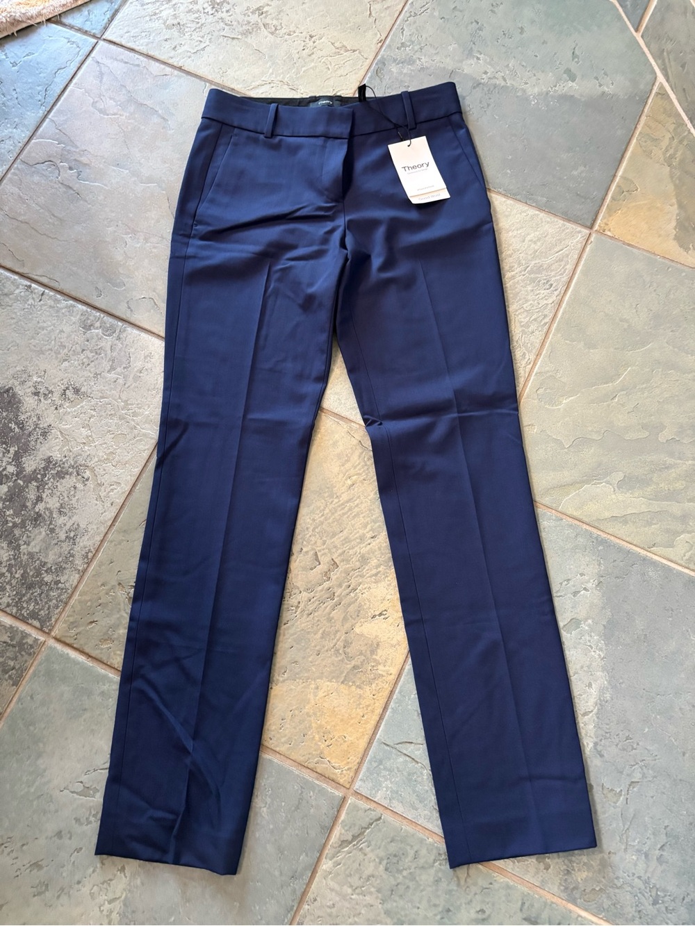 NWT Theory Women's Sea Blue Suit Pants